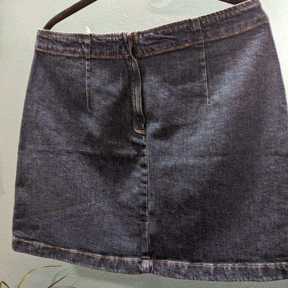 NWOT Reformation Freda Denim Mini Skirt size 30 - Picture 7 of 7